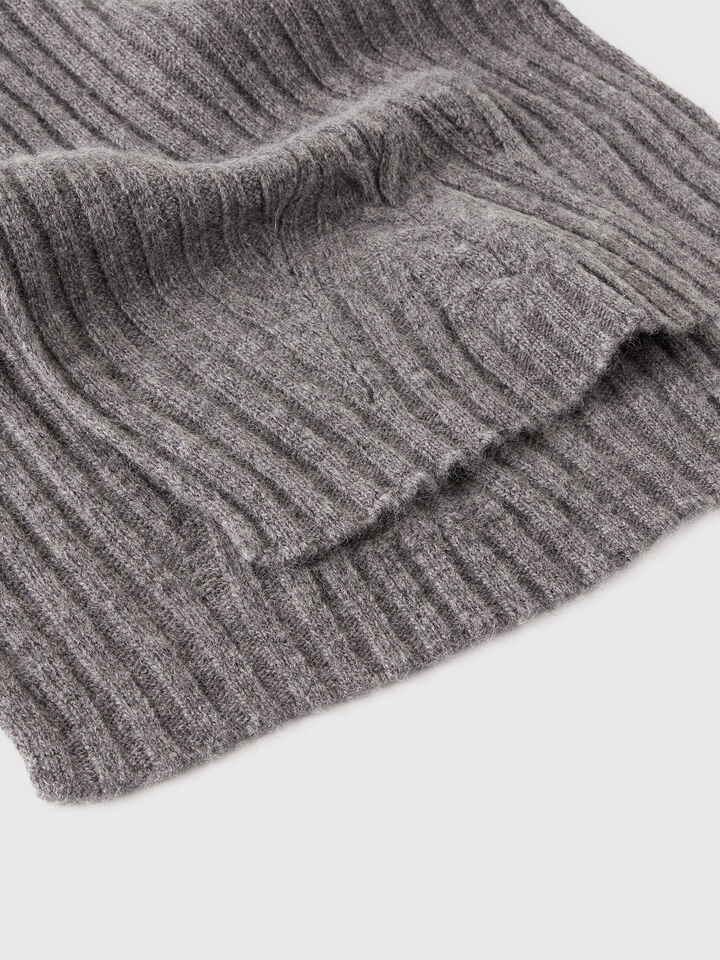 KNITTED SCARF Femme image number 2